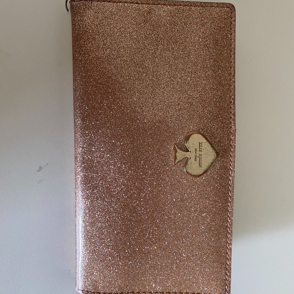 Kate Spade Pink Sparkle Wallet